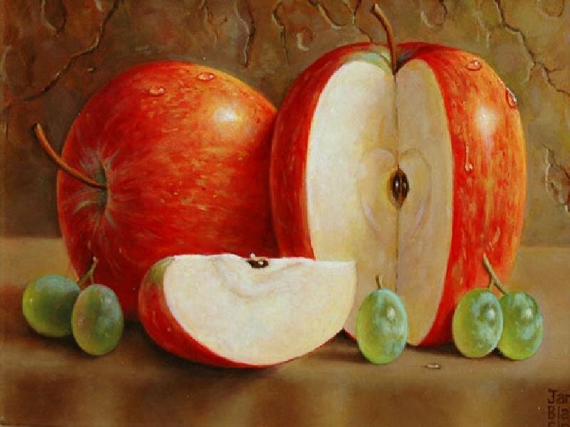 Red Apples and Green Grapes