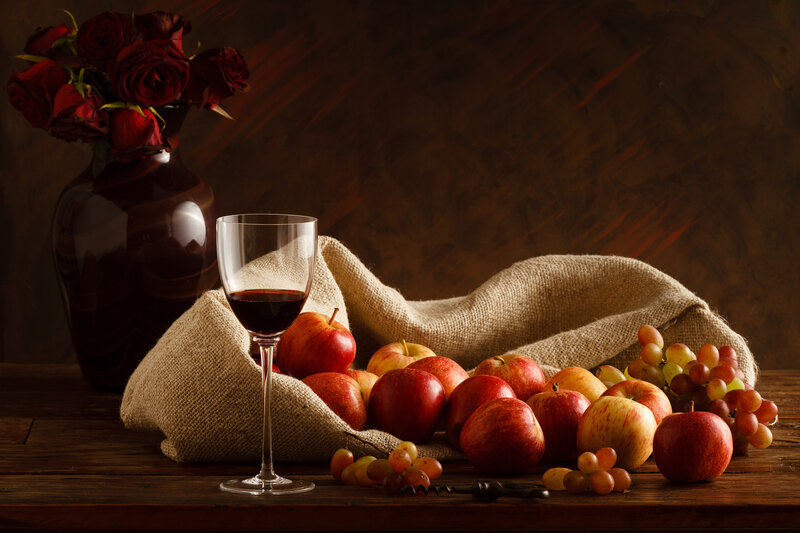 Red Apples and Wine