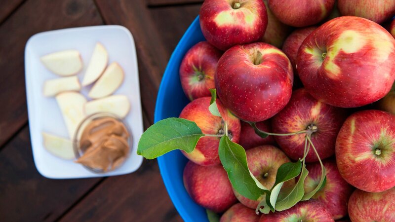 Red Apples in a Bowl — Calm, Afternoon