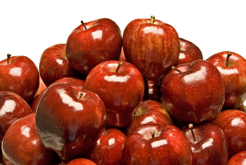Red Apples in Pile — Neutral, Photograph