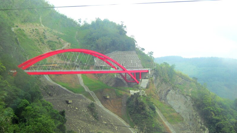 Red Arch Bridge — Overcast