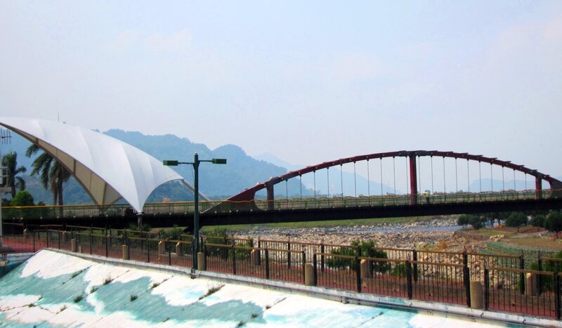 Red Arch Bridge — White