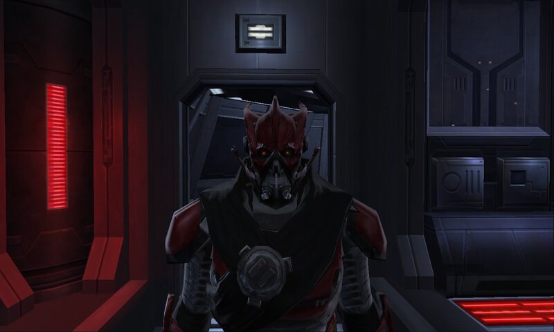Red-armored Character