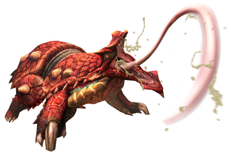 Red Armored Dinosaur