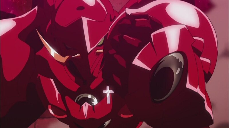 Red Armored Robot — Dramatic, Anime