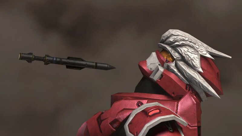 Red Armored Soldier — Dramatic, 3d Render