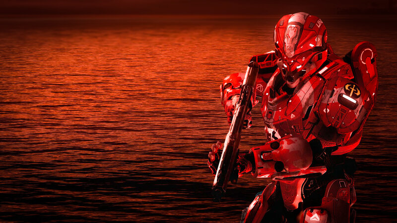 Red-armored Soldier — Red