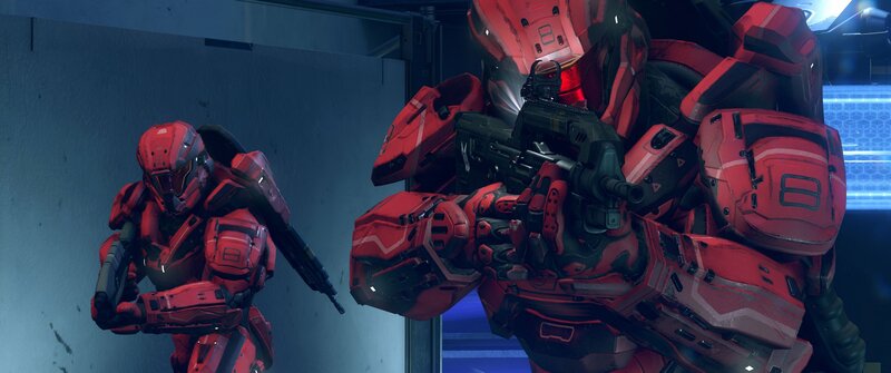 Red-armored Soldiers — Red, Tense