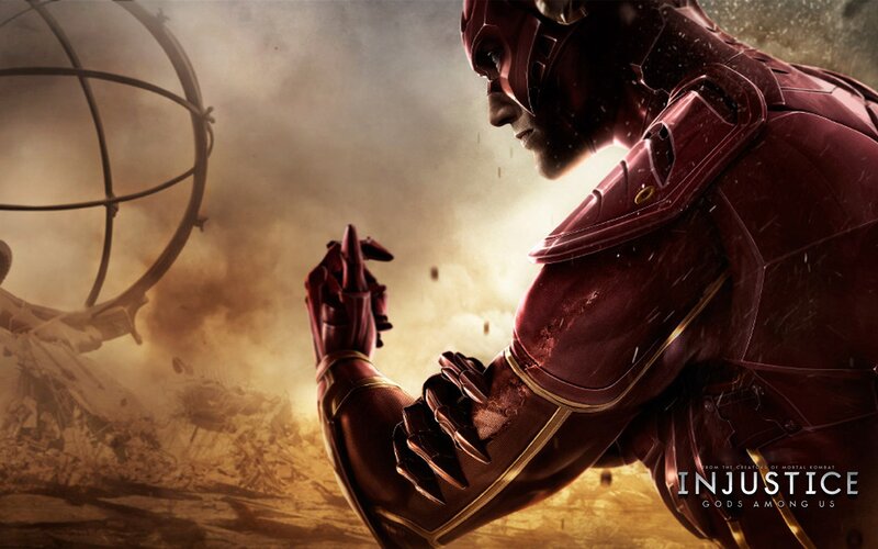 Red-armored Superhero — Red