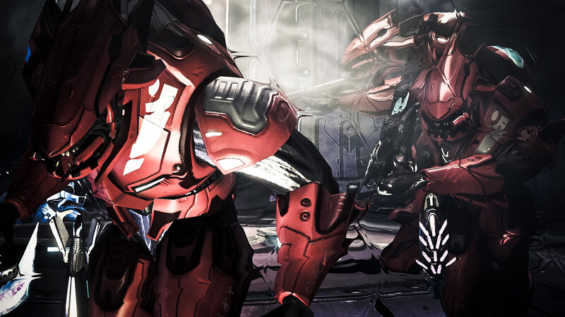 Red-armored Warriors — Red