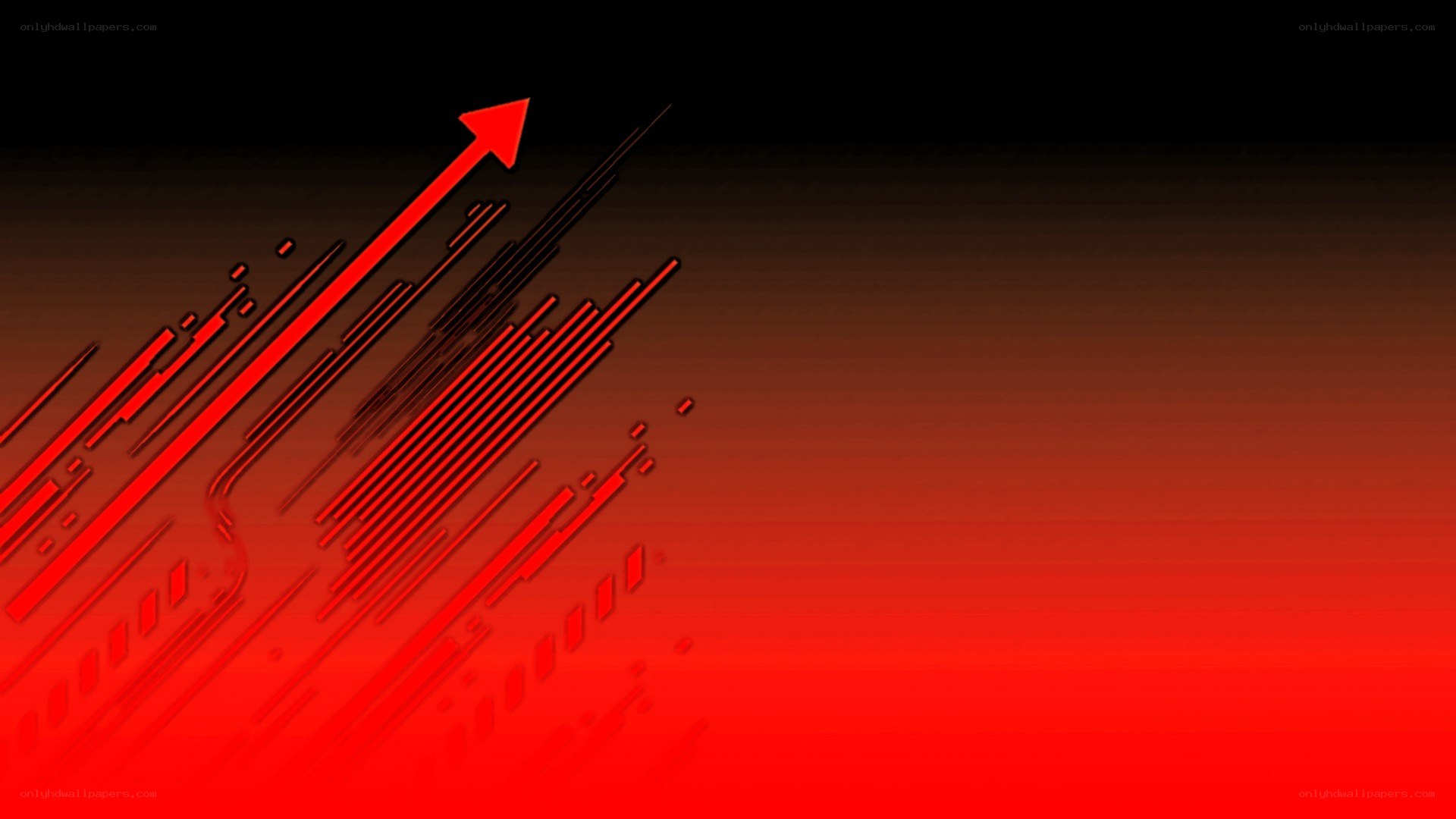 red arrow motion background