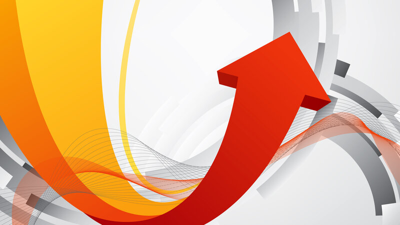 Red Arrow Pointing Up