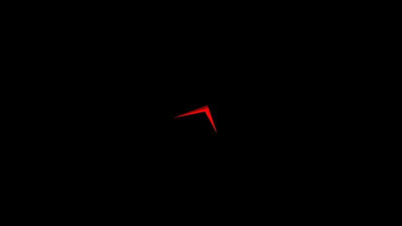 Red Arrow Shape