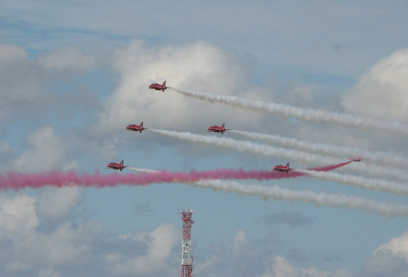Red Arrows aerobatic display