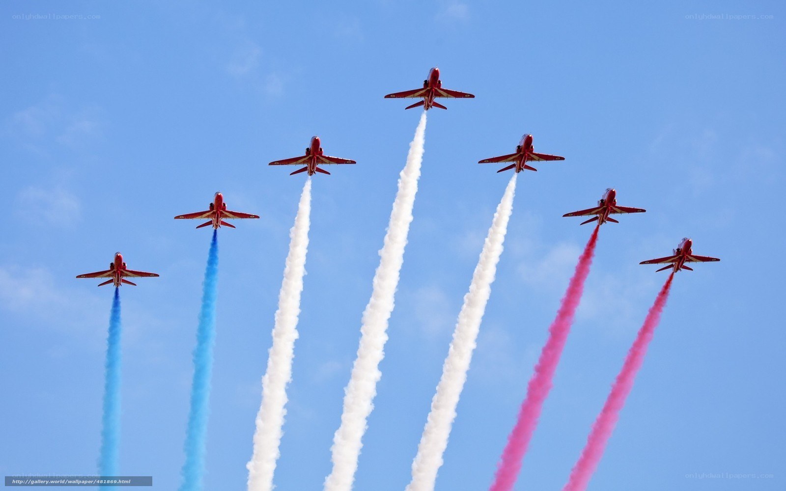 Red Arrows aerobatic display