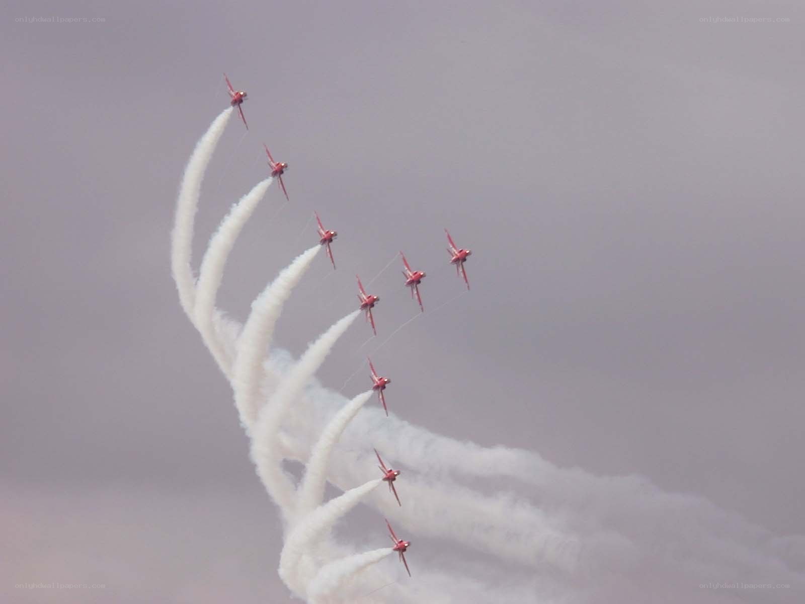Red Arrows aerobatic display