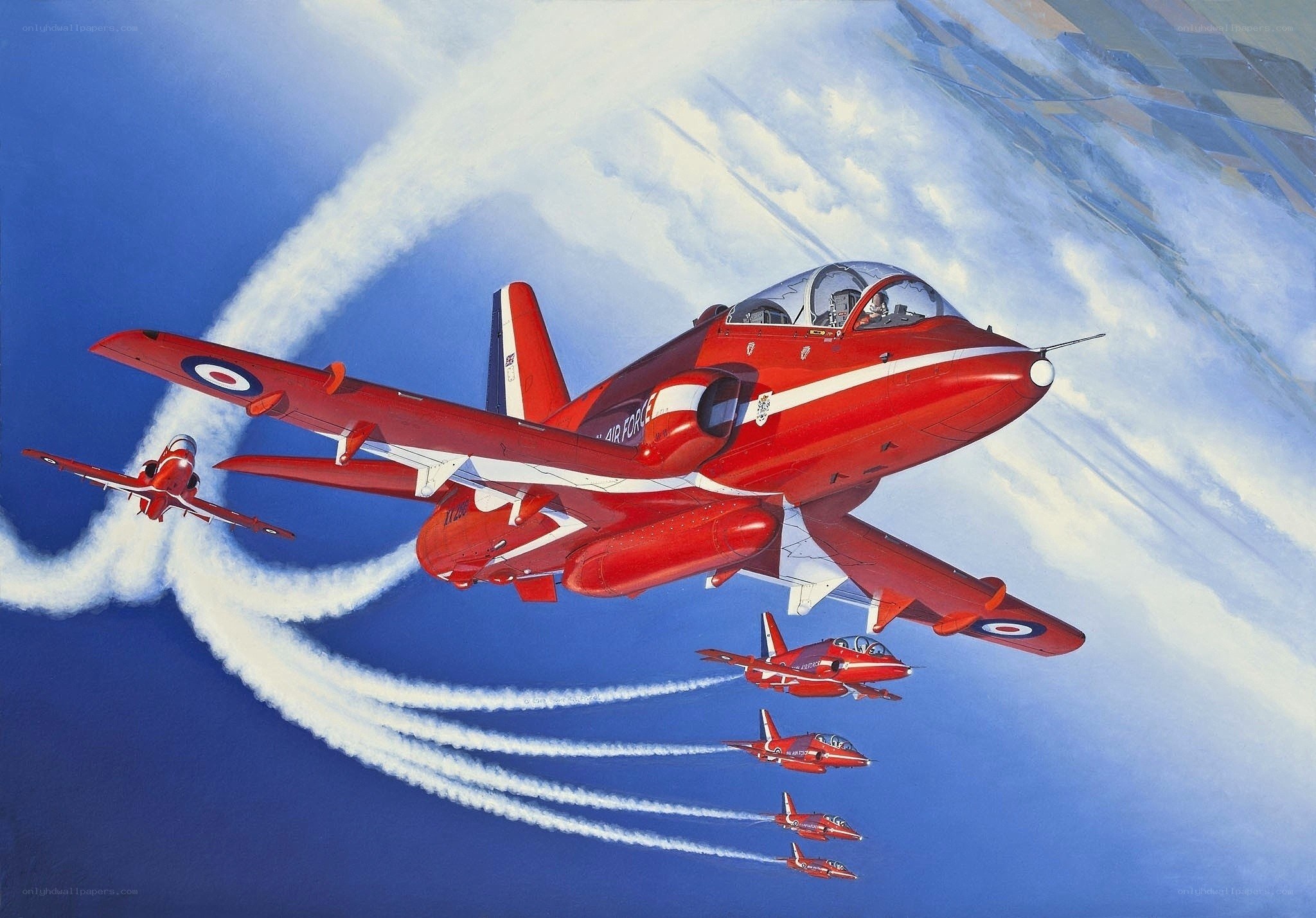 Red Arrows aerobatic team