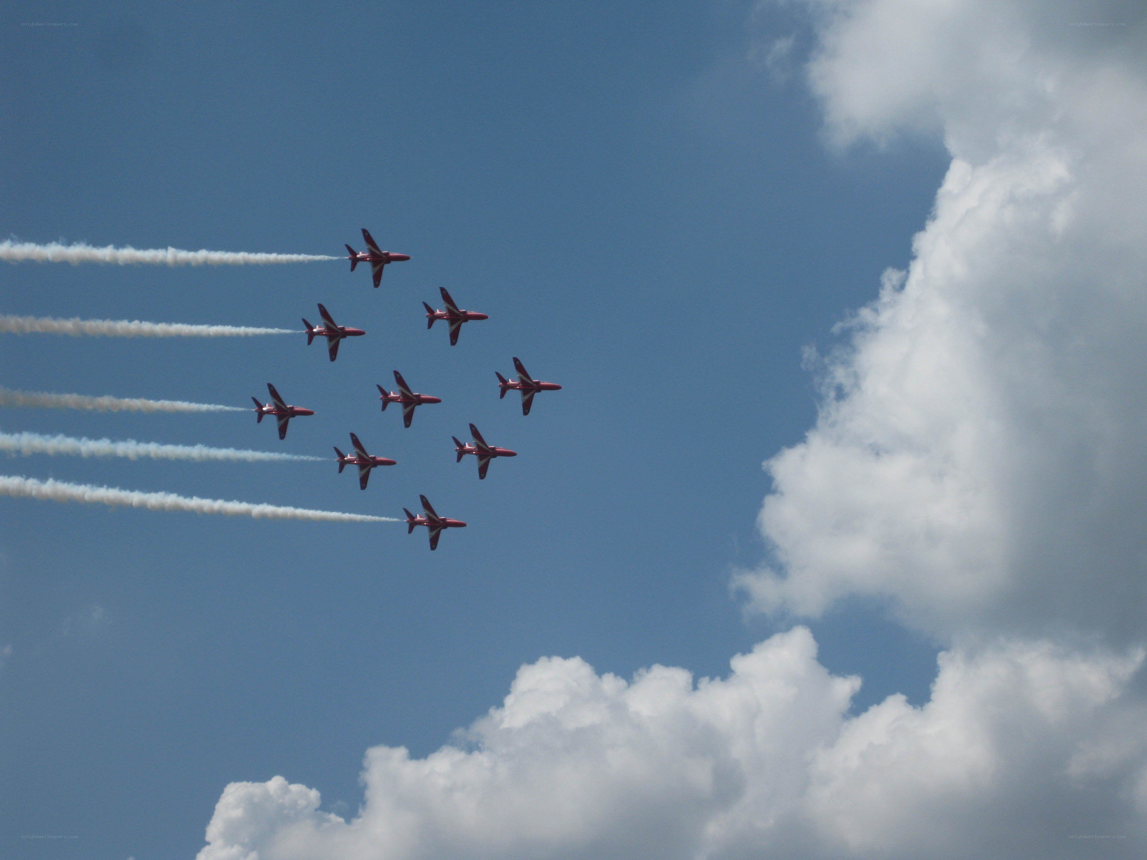 Red Arrows aerobatic team