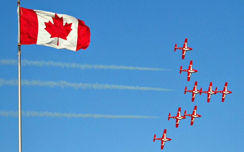 Red Arrows Aerobatic Team — Patriotic