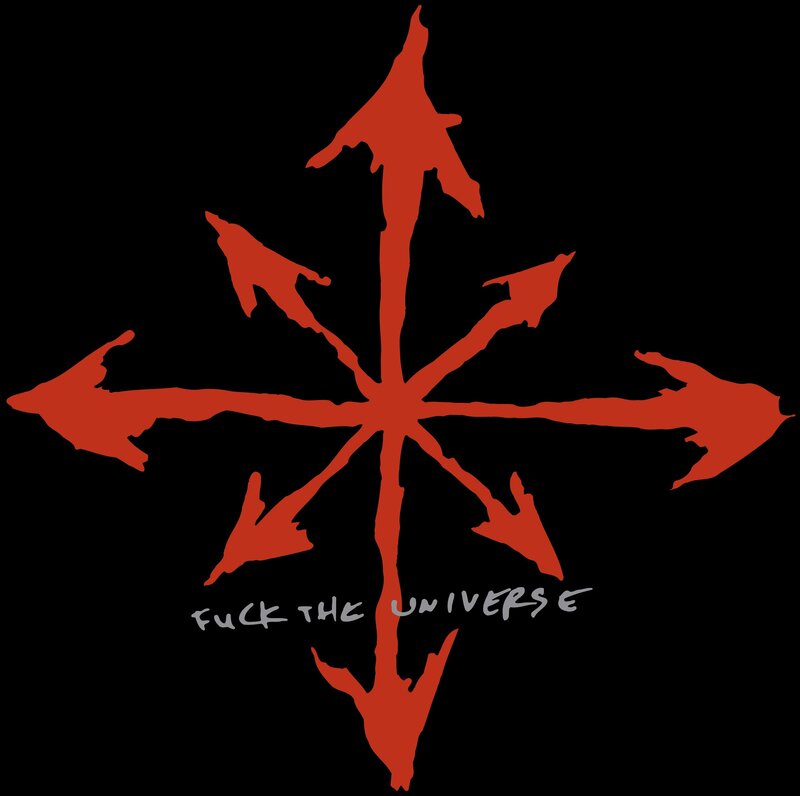 Red arrows and text design