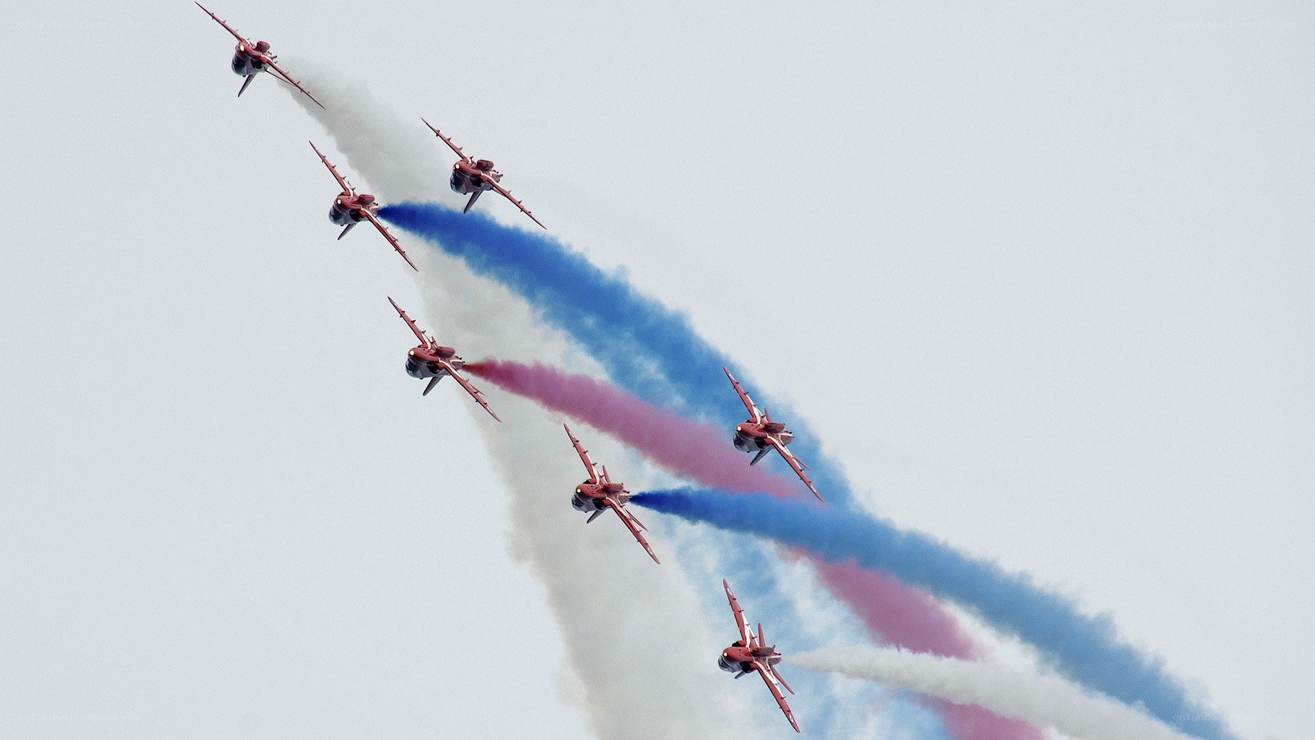 Red Arrows jet formation
