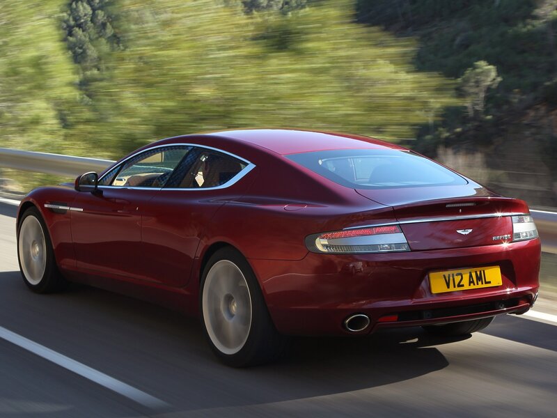 Red Aston Martin Car — Dynamic