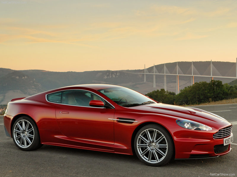 Red Aston Martin Car