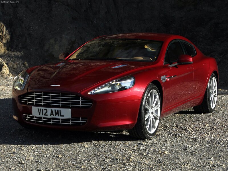 Red Aston Martin DB9