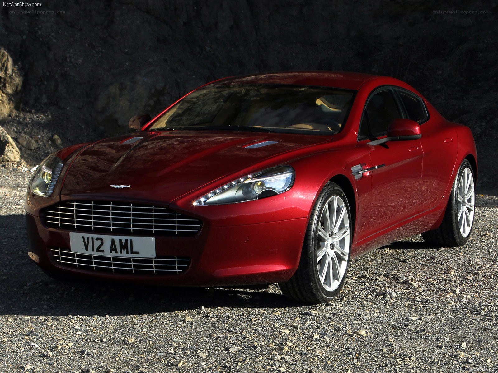 Red Aston Martin DB9