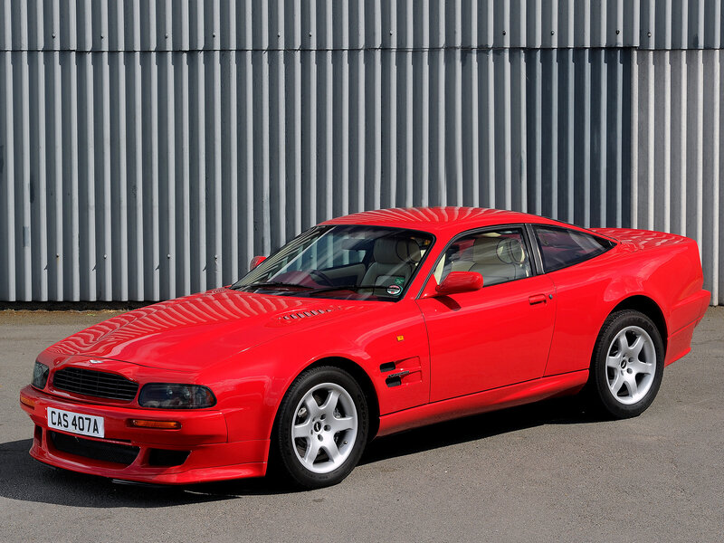 Red Aston Martin V8 — Neutral