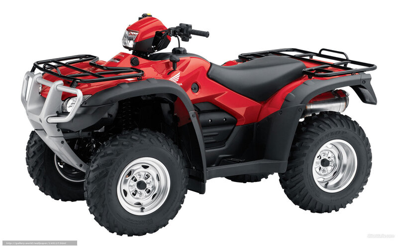 Red Atv Quad Bike — Neutral