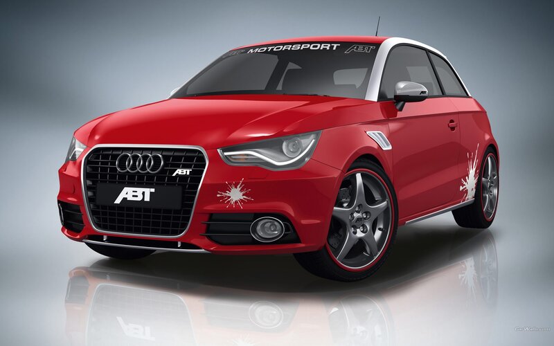Red Audi A1 by ABT Motorsport
