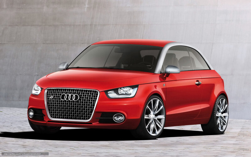 Red Audi A1 Car — Neutral