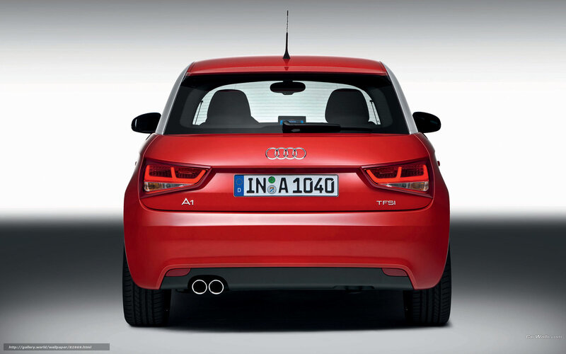 Red Audi A1 Hatchback — Neutral
