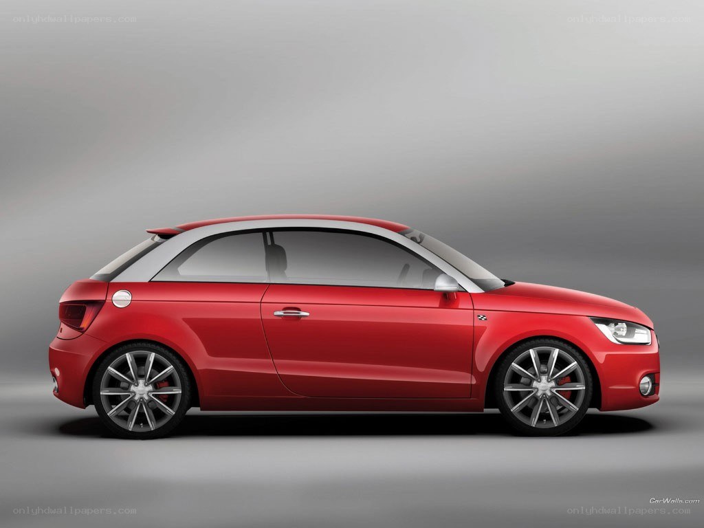 red audi a1 sportback