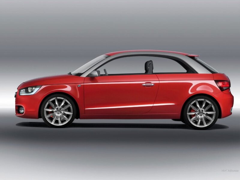 red audi a1 sportback