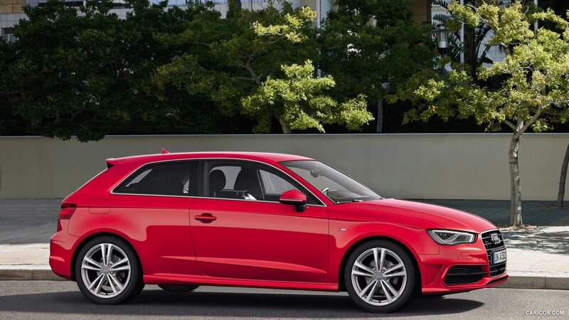 Red Audi A3 Hatchback — Calm