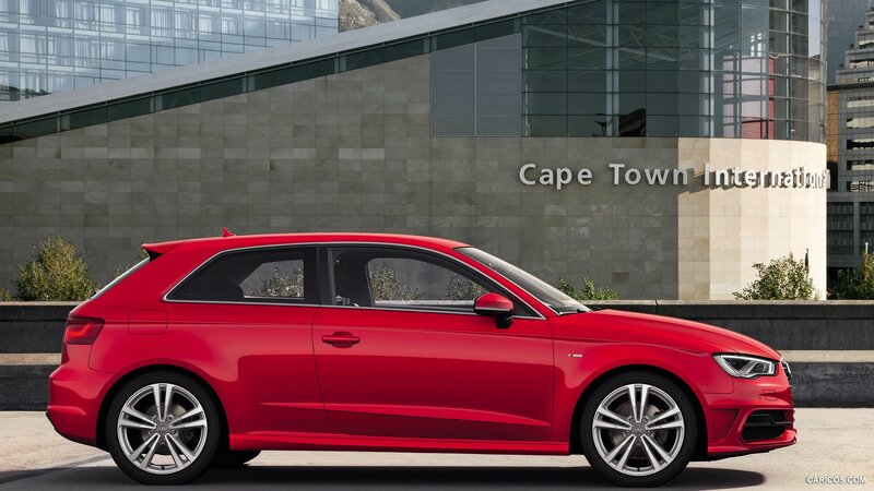 Red Audi A3 Hatchback — Modern