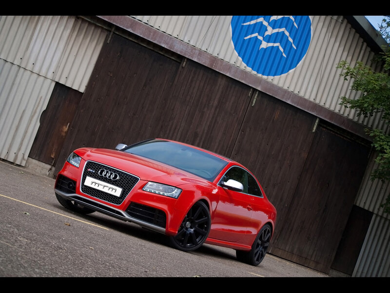 Red Audi Car
