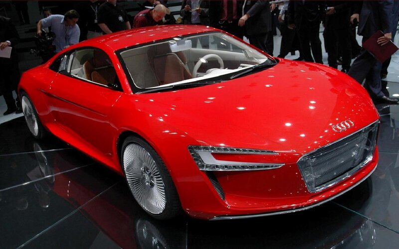 Red Audi Concept Car — Neutral