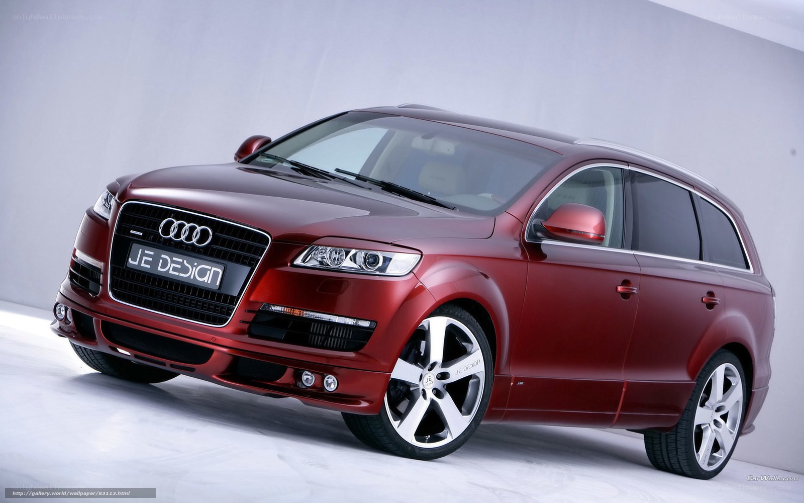 Red Audi Q7 by JE Design