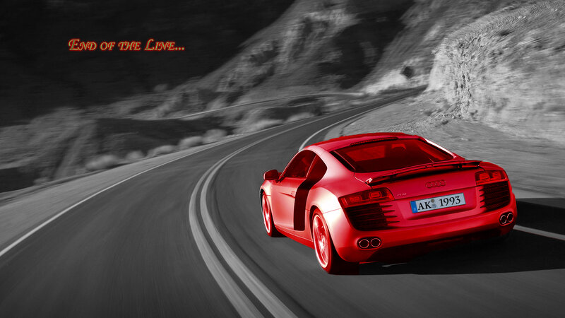 Red Audi R8 Car