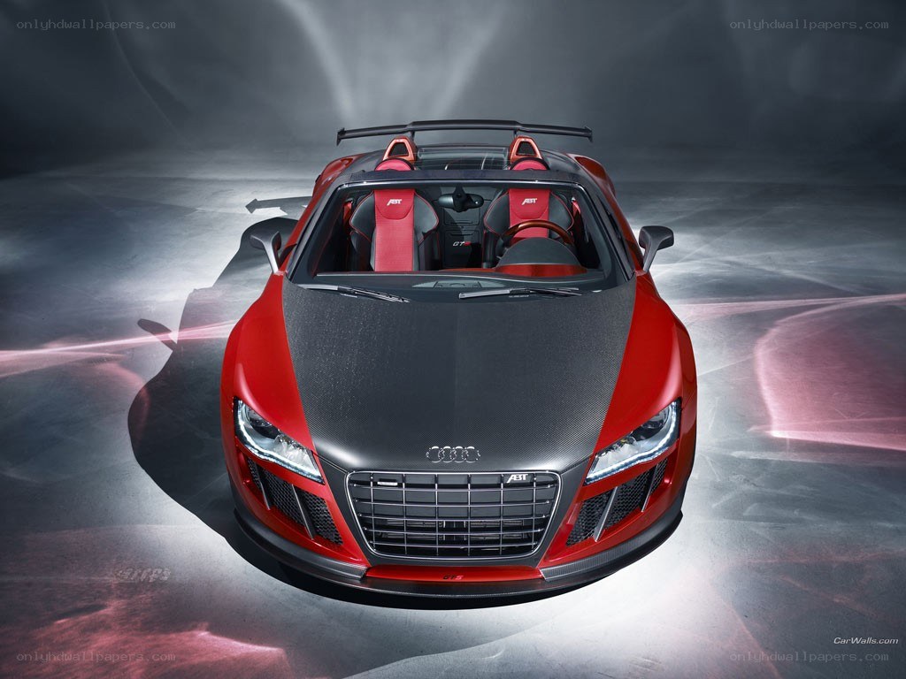 Red Audi R8 GT Spyder