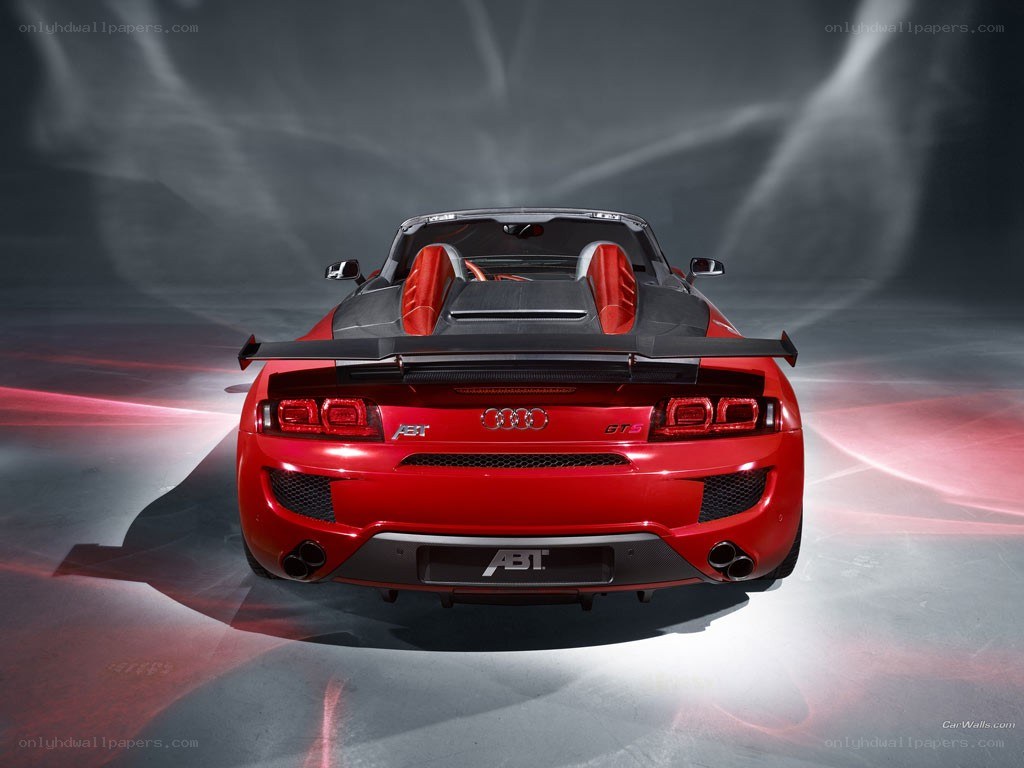 red audi r8 gts convertible