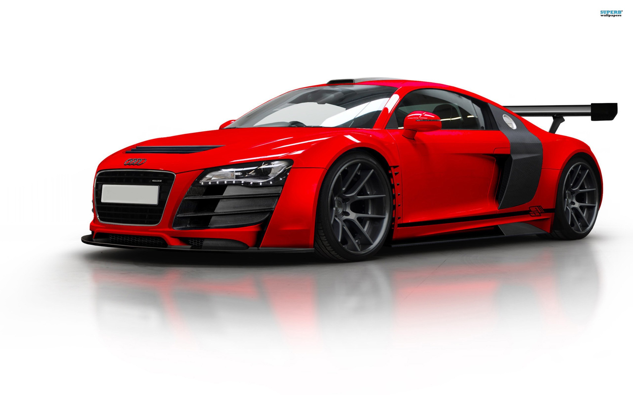 red audi race car