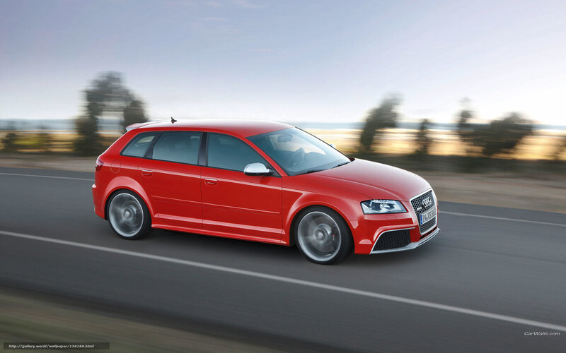 Red Audi Rs3 Sportback — Dynamic