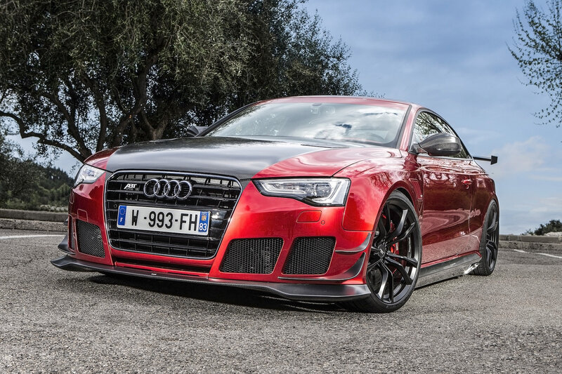 Red Audi RS5 ABT Sportsline