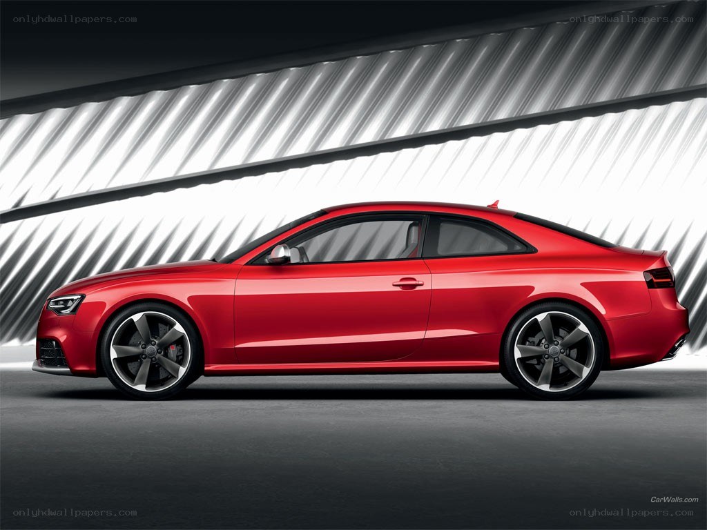 Red Audi RS5 coupe