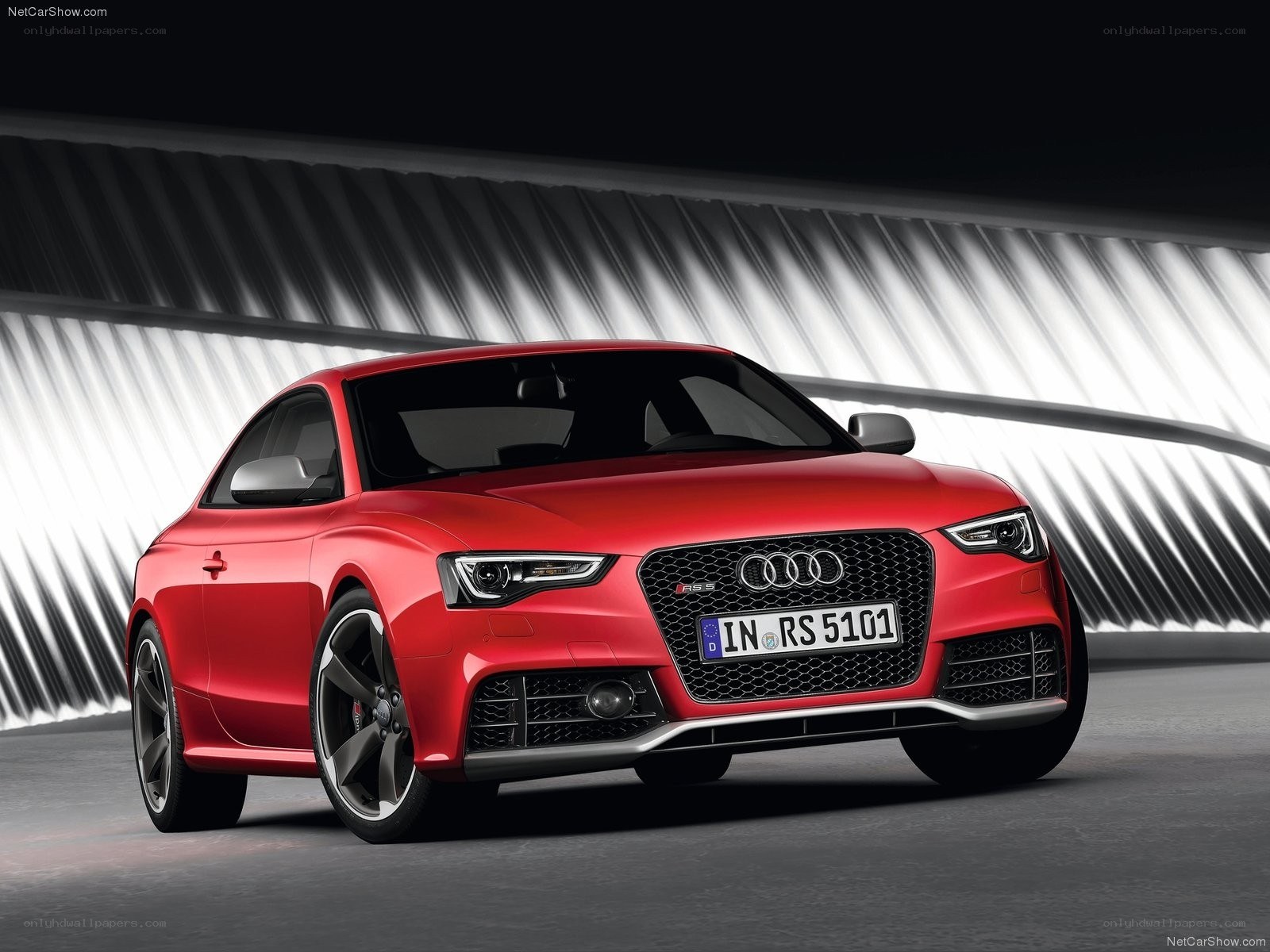 Red Audi RS5 Coupe