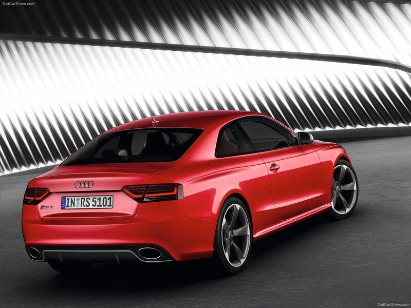 Red Audi RS5 Coupe